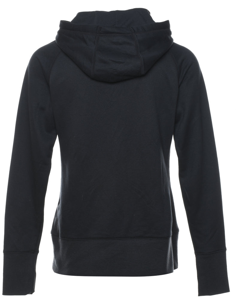 Under Armour Black Embroidered Hoodie - M