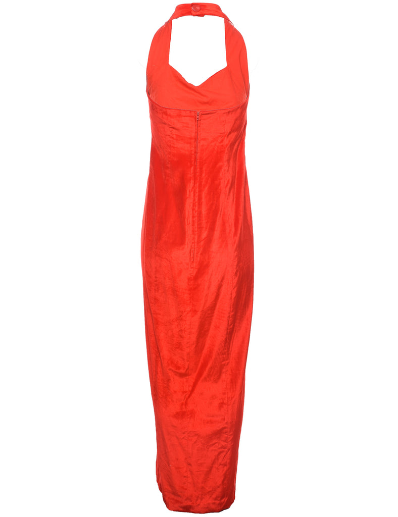 Velour Maxi Dress - S