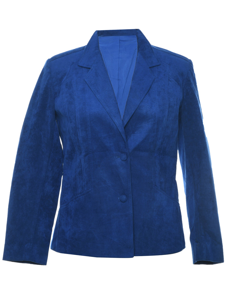 Velvet Blue Jacket - M