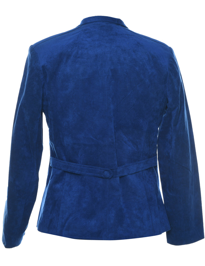 Velvet Blue Jacket - M