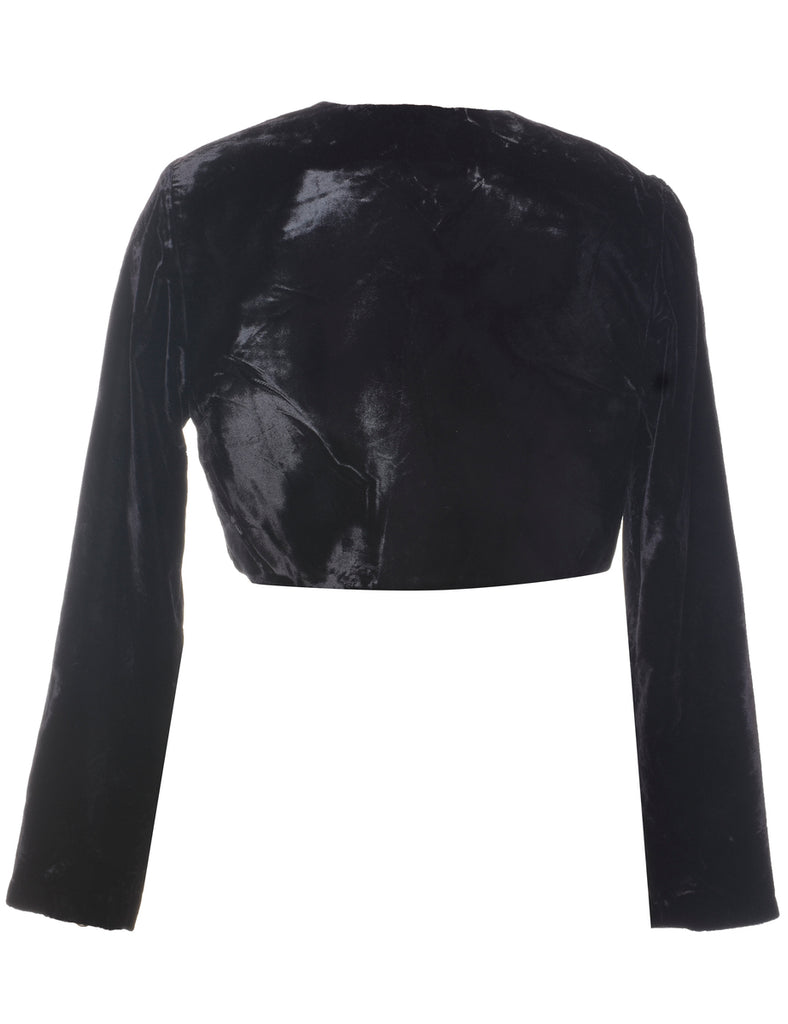 Velvet Bolero Jacket - M