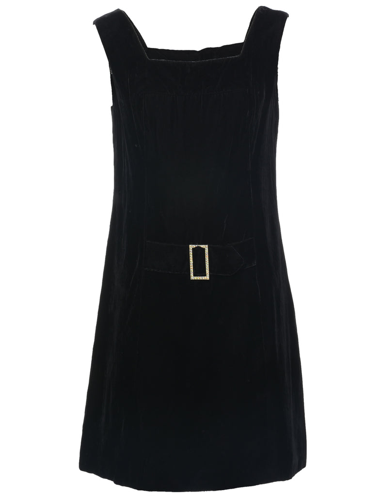 Velvet Evening Dress - M