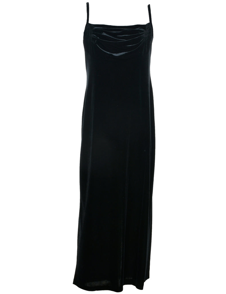 Velvet Evening Dress - M