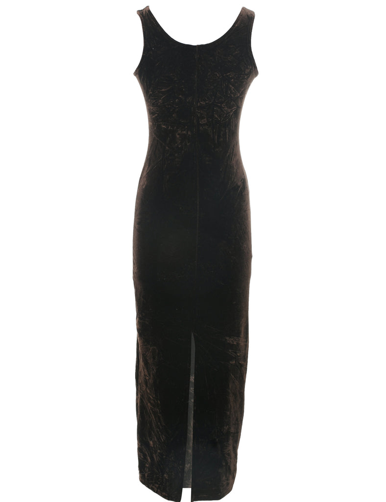 Velvet Evening Dress - S