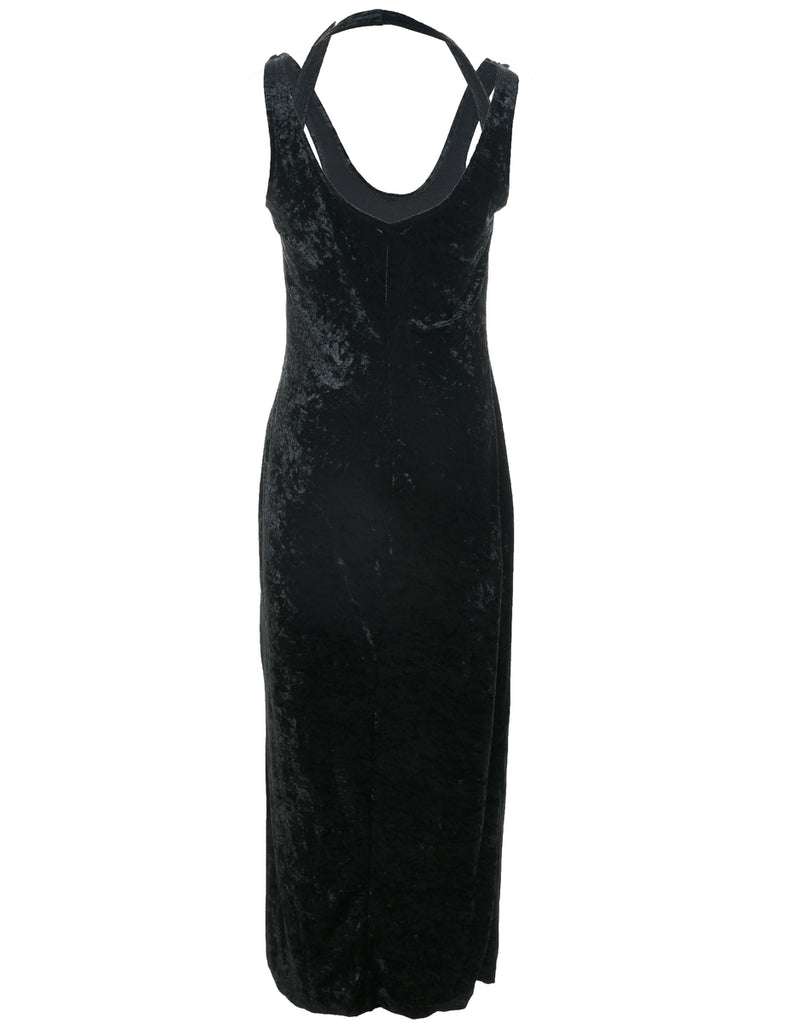 Velvet Evening Dress - S