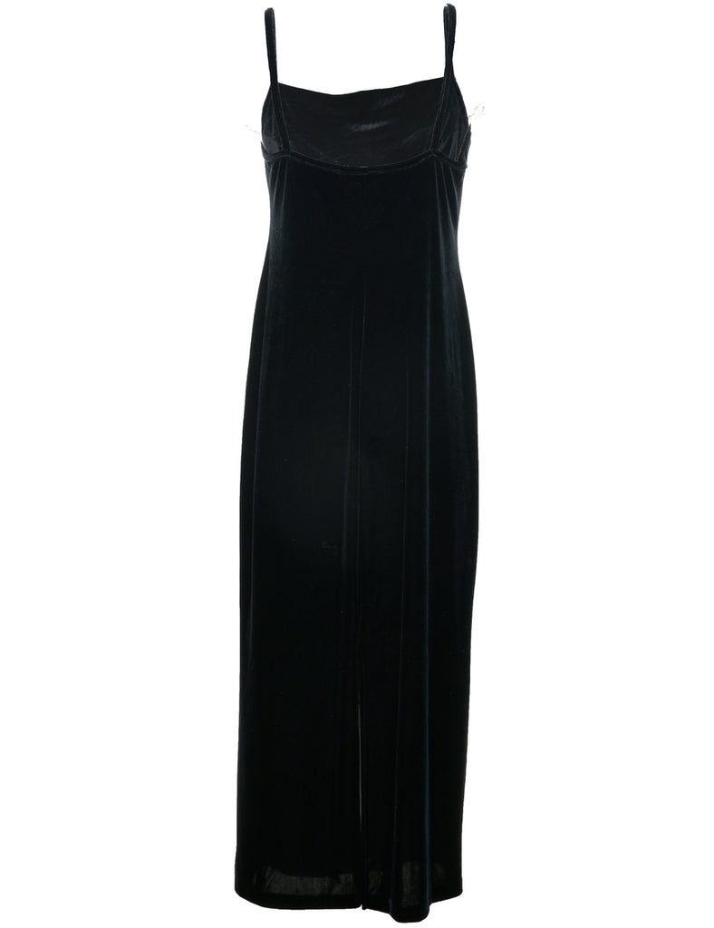 Velvet Evening Dress - M