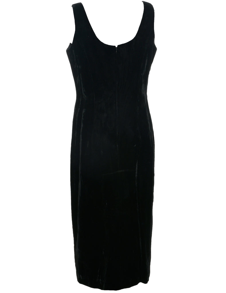 Velvet Evening Dress - M