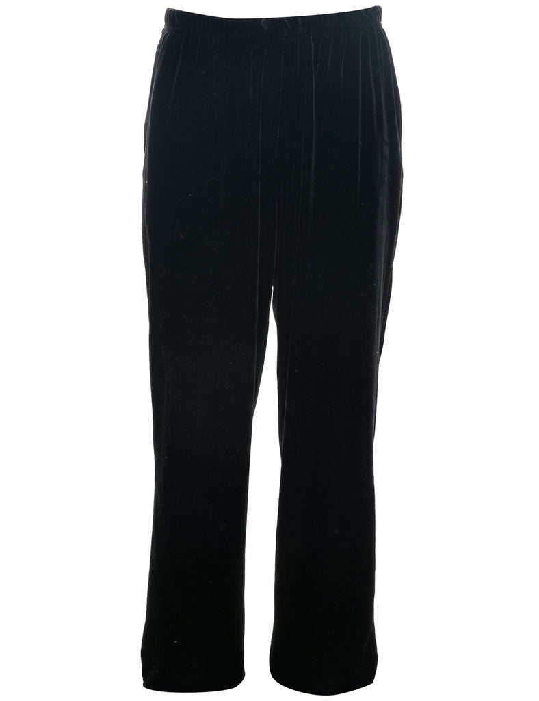 Velvet Fabric Trousers - W29 L31