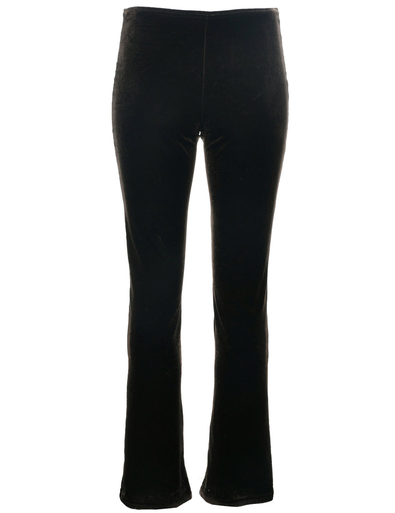 Velvet Fabric Trousers - W26 L30