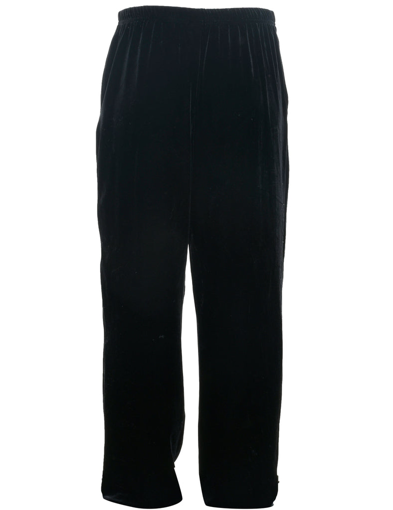 Velvet Fabric Trousers - W29 L31