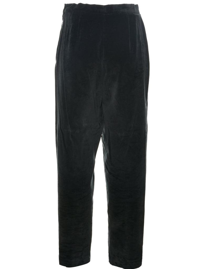 Velvet Fabric Trousers - W29 L30