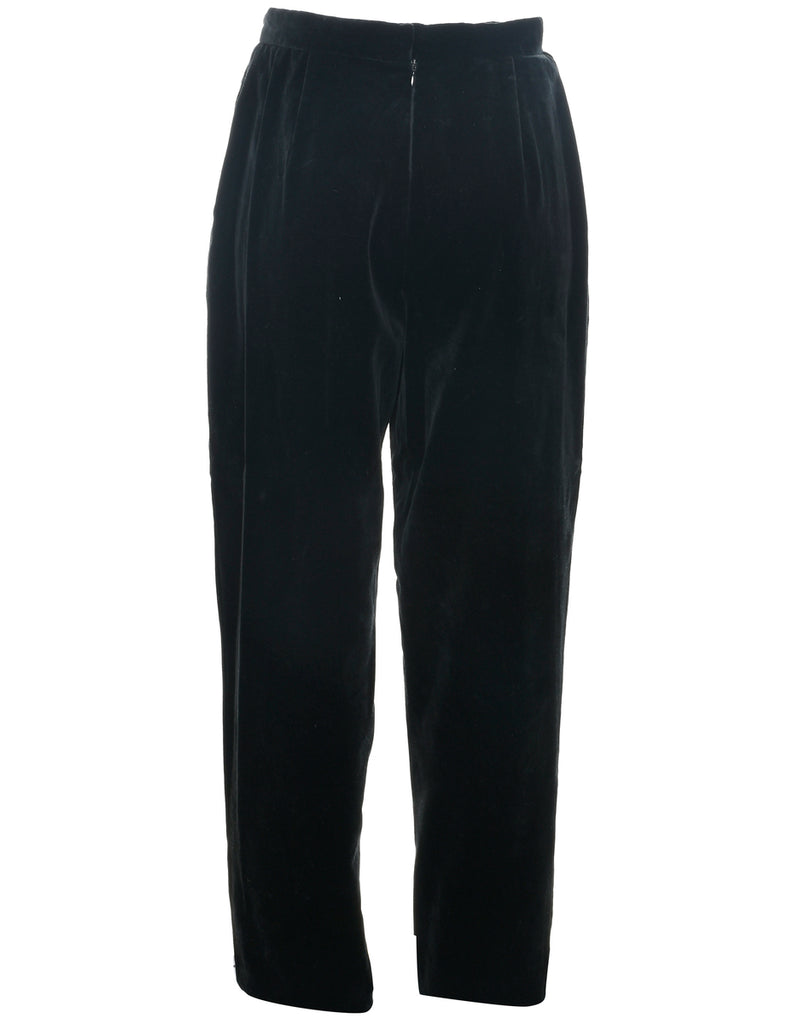 Velvet Fabric Trousers - W28 L30