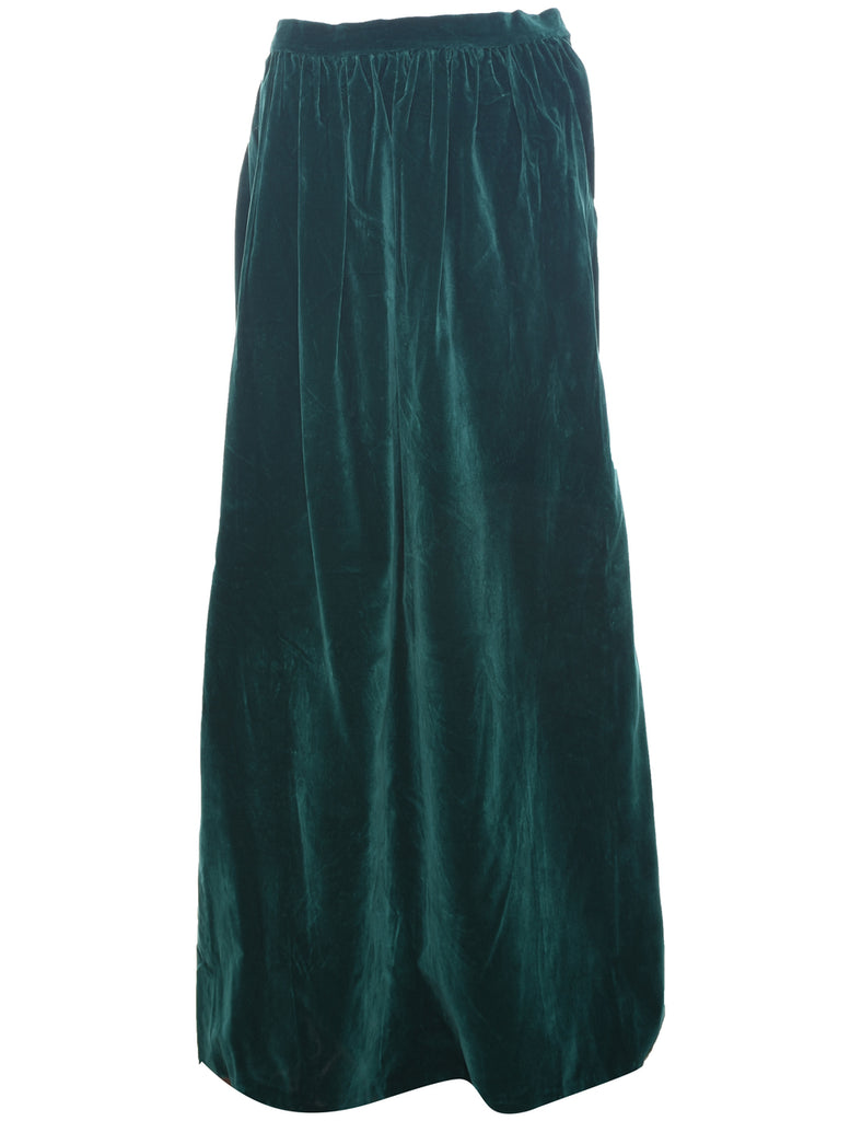 Velvet Maxi Skirt - S