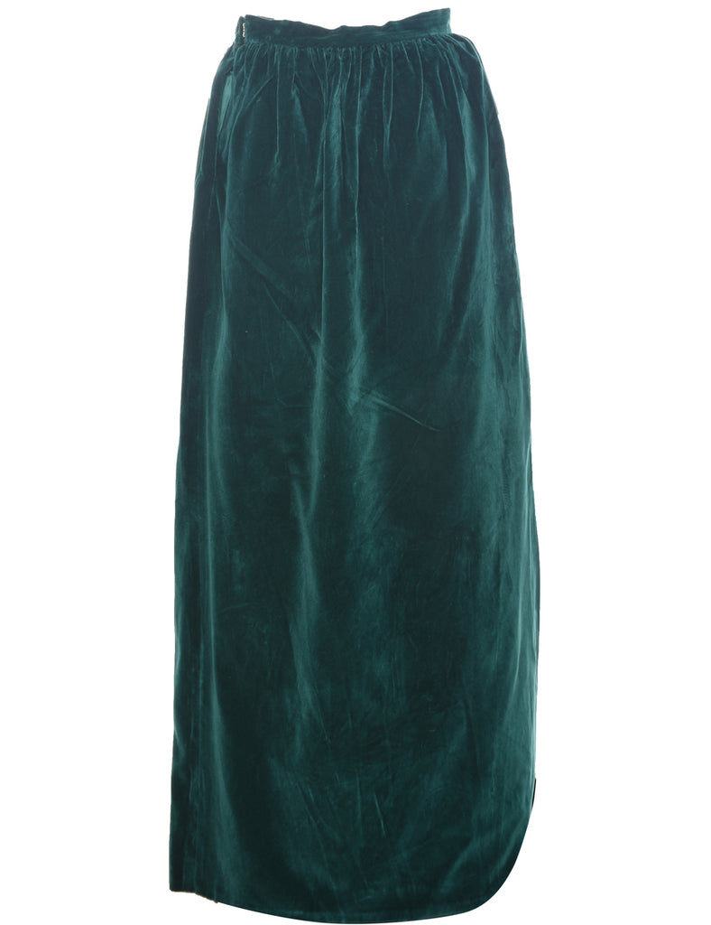 Velvet Maxi Skirt - S