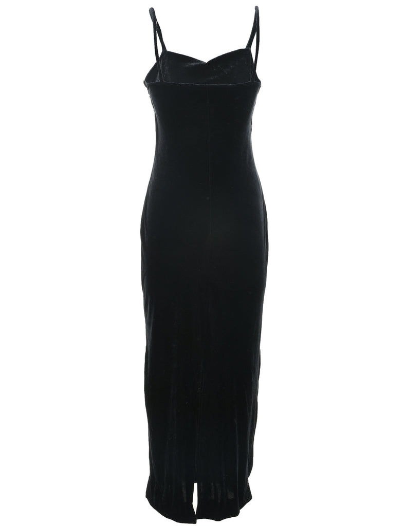 Velvet Sparkly Finish Evening Dress - XS