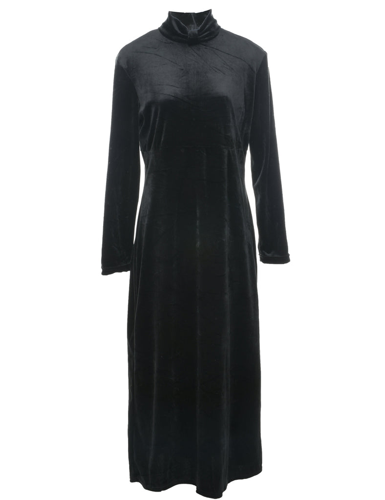 Velvet Vintage Evening Dress - L