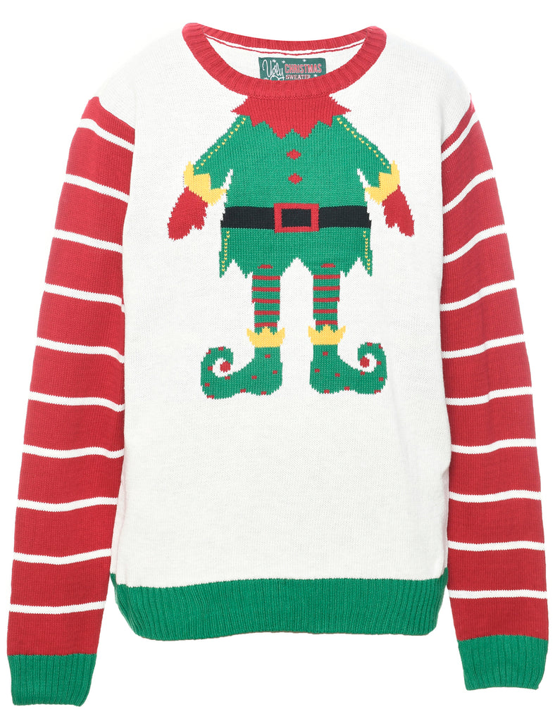 White Christmas Jumper - XL