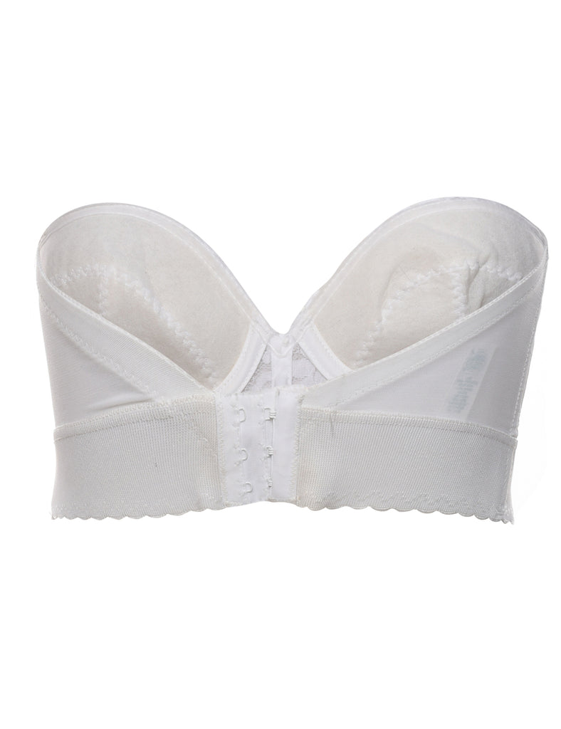 White Lace Bustier - S