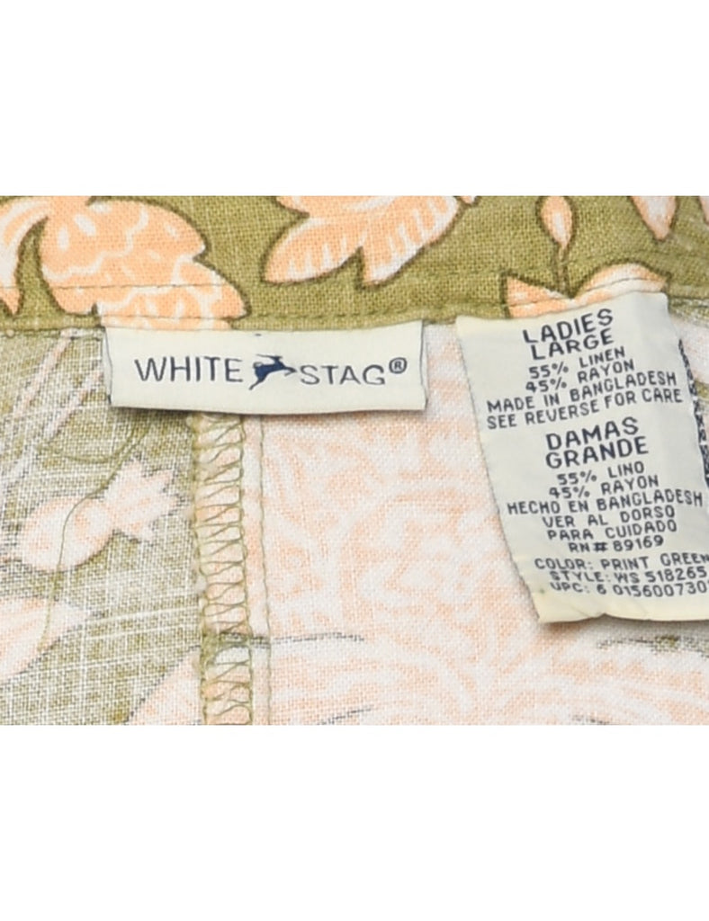 White Stag Shirt Dress - L