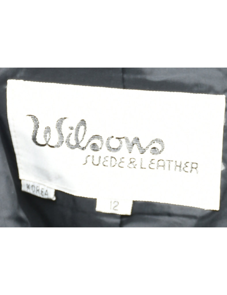 Wilson Leather Maxi Skirt - M