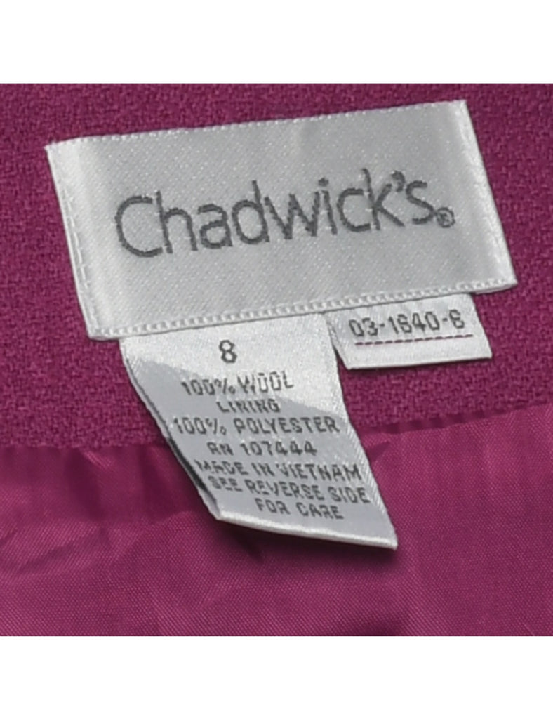 Wool Chadwicks Dress - M