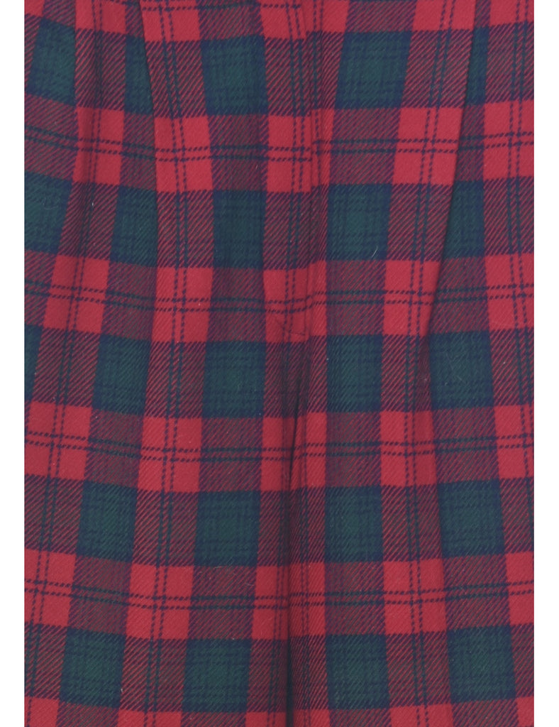 Wool Pendleton Checked Pattern Trousers - W31 L30