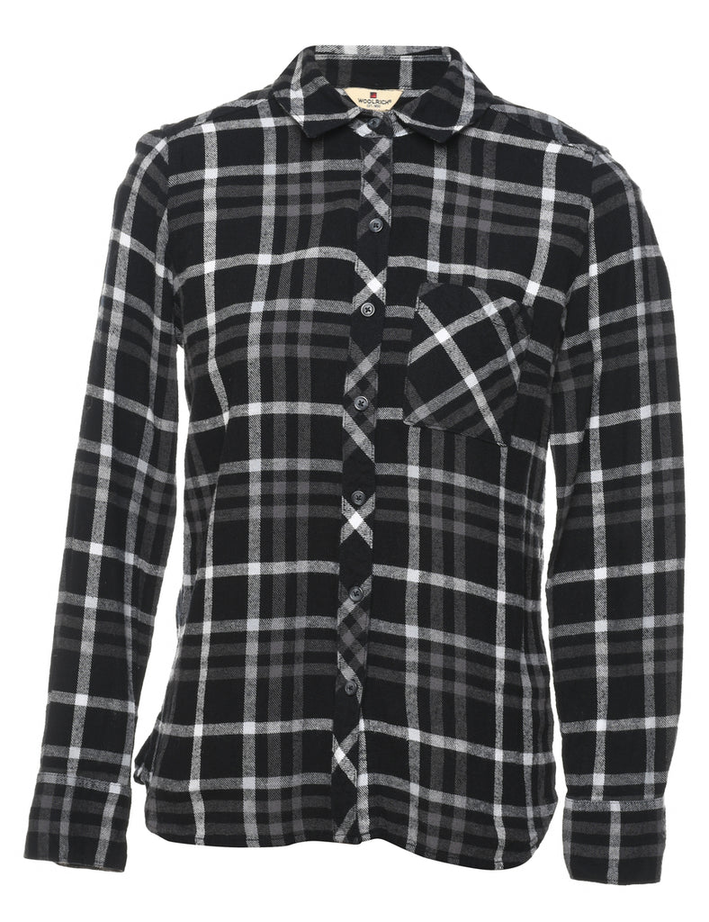 Woolrich Black Checked Shirt - S