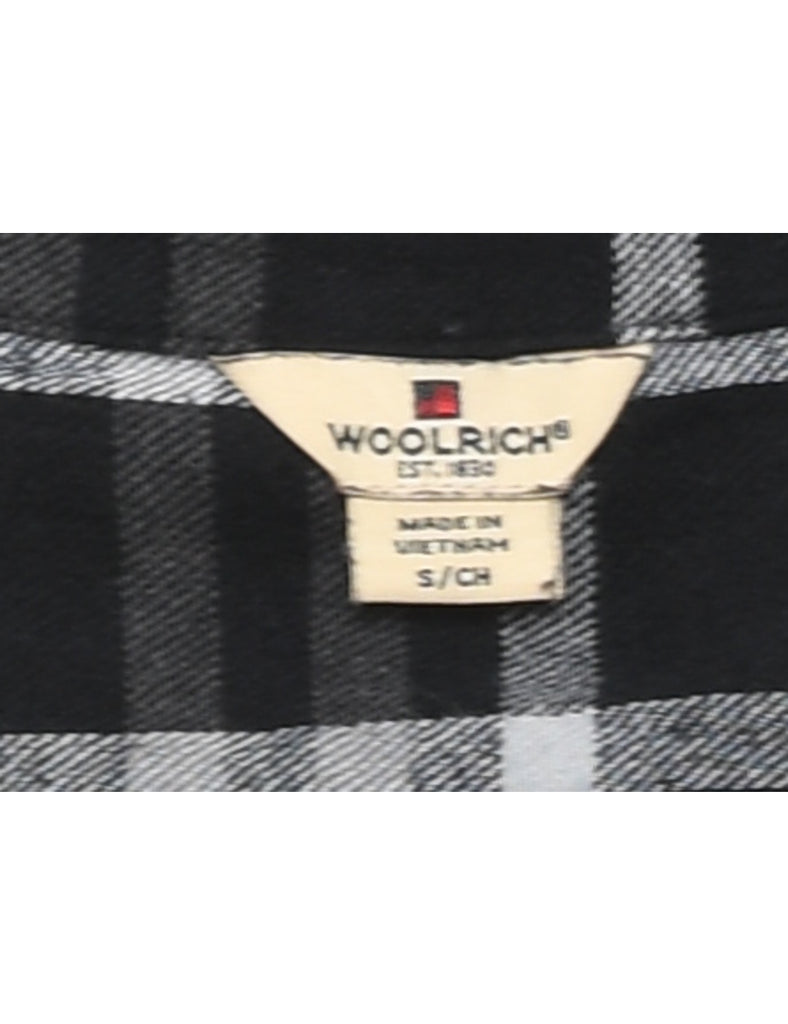 Woolrich Black Checked Shirt - S