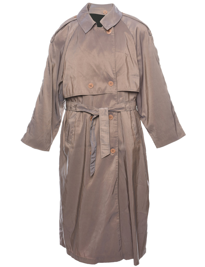 Worthington Beige Classic Trench Coat - L