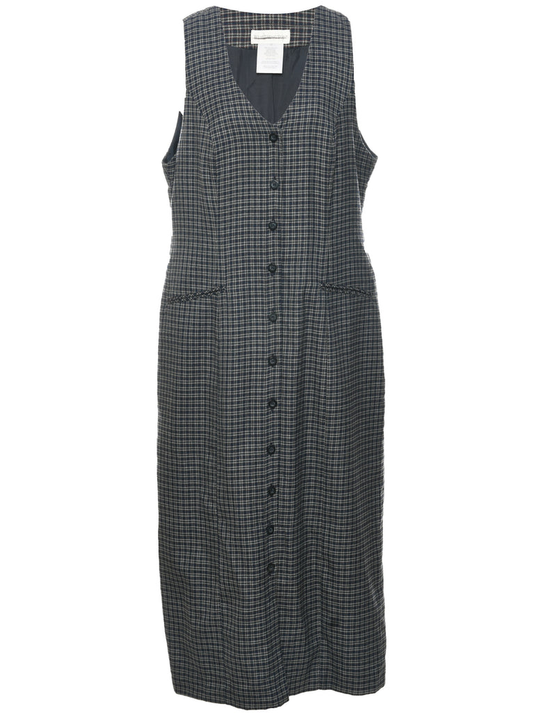 Worthington Checked Dress - L