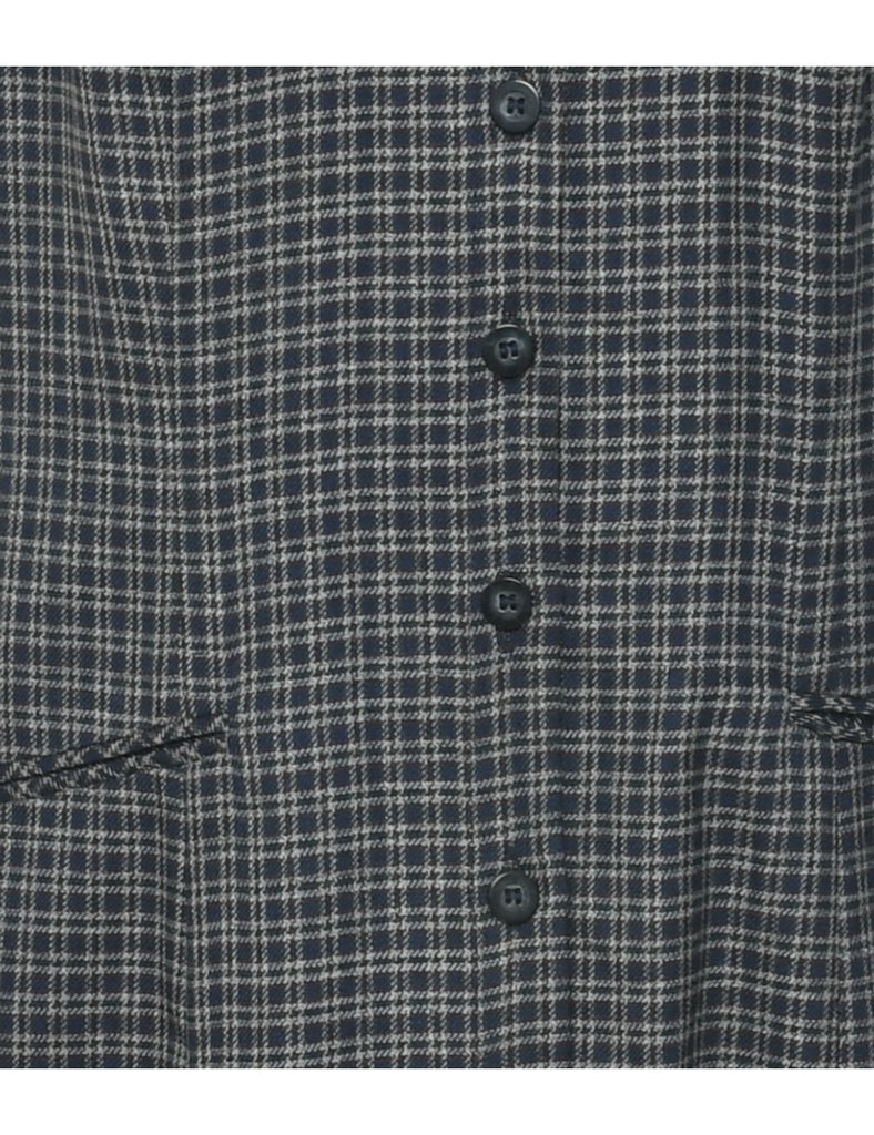 Worthington Checked Dress - L