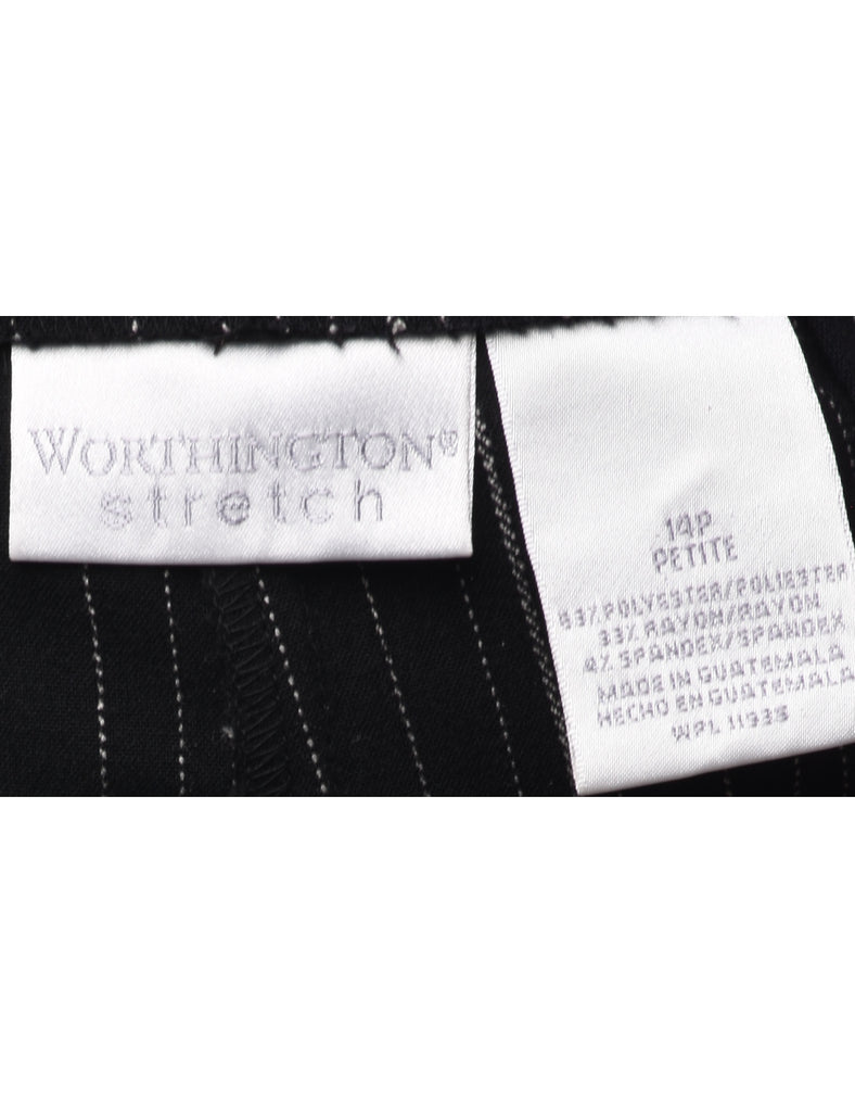 Worthington Pinstriped Trousers - W31 L28