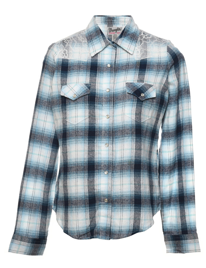 Wrangler Checked Western Shirt - S