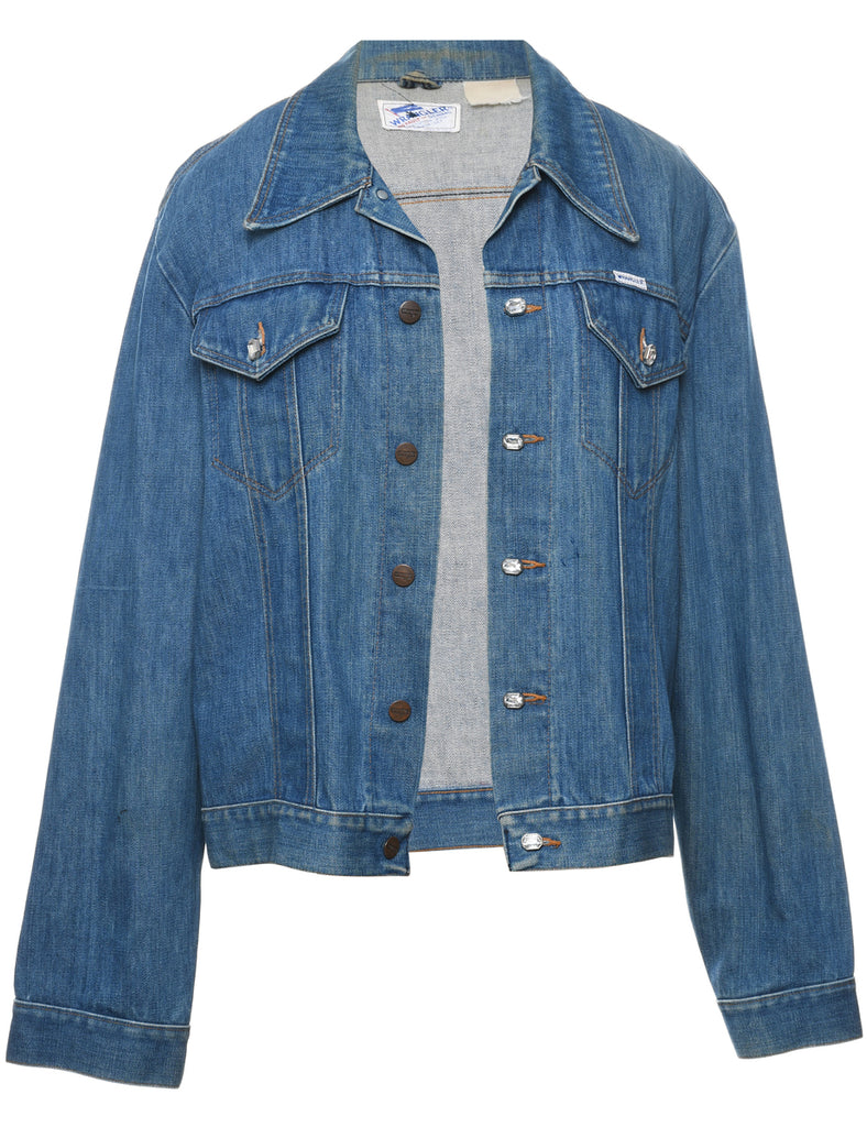 Wrangler Medium Wash Denim Jacket - L