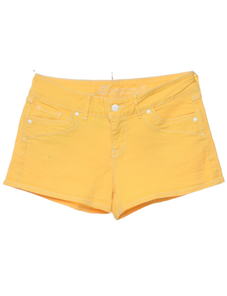 Yellow Denim Shorts - W29 L2