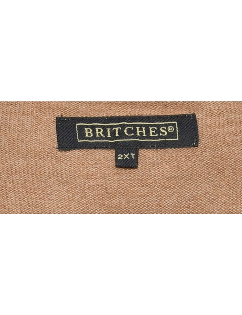 Brown Britches Jumper - XXL