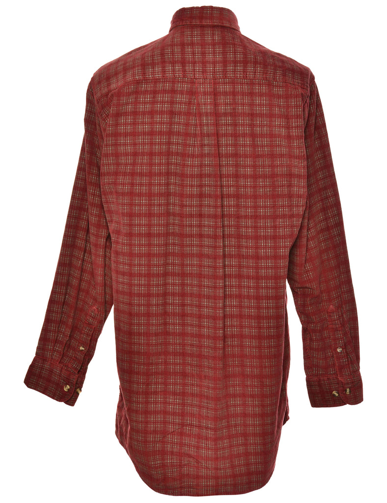 Corduroy Red Shirt - M