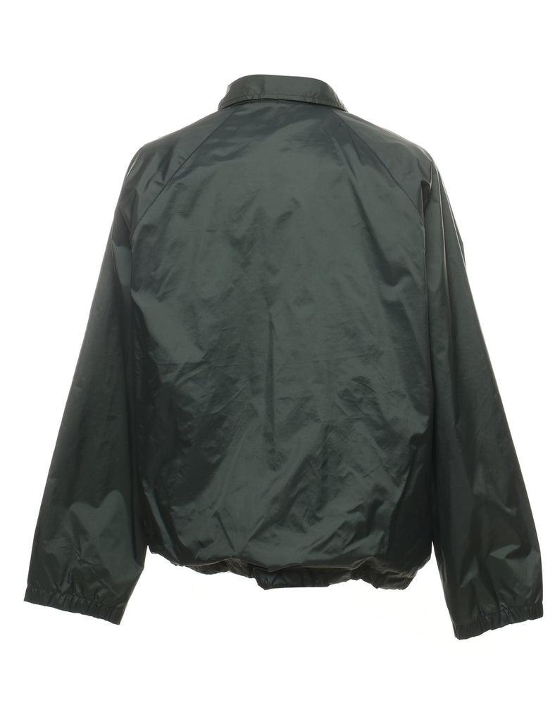 Dark Green Classic Nylon Jacket - L