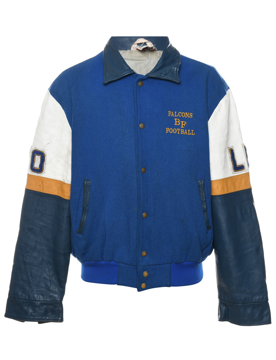 NFL Men's Varsity Jacket - Navy - L