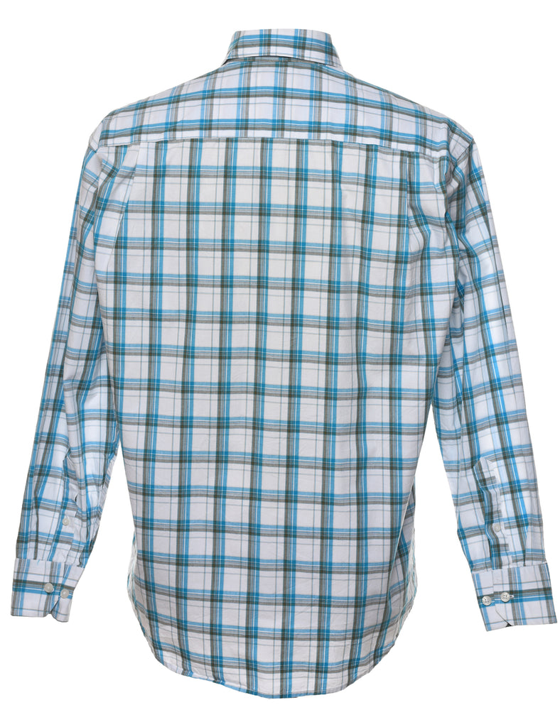 Long Sleeved Checked Shirt - M