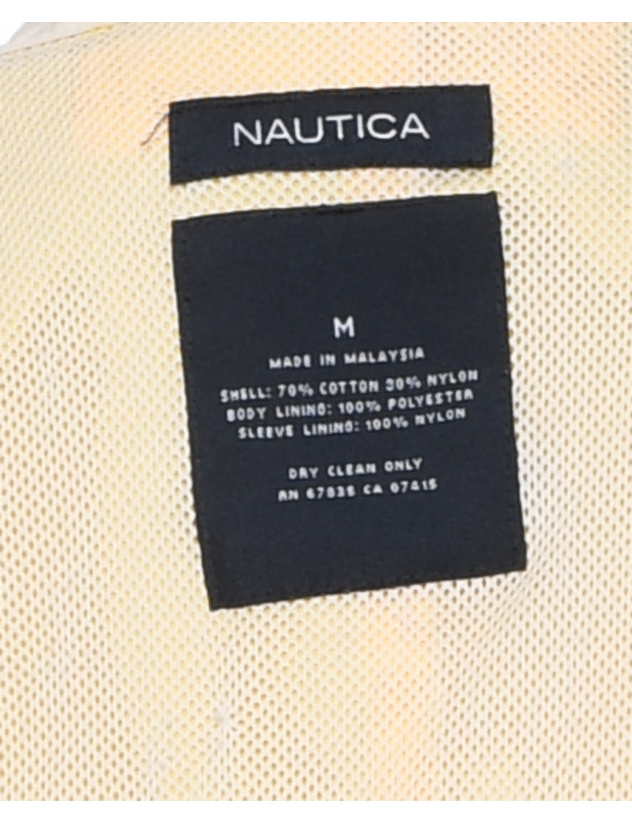 Buy NAUTICA Solid Cotton Regular Fit Men's Jacket