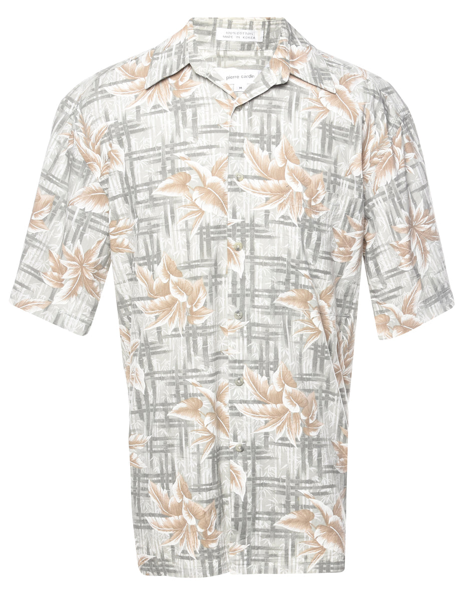 1990's Vintage Tommy Bahama Silk Hawaiian S/S Shirt Green -  Denmark