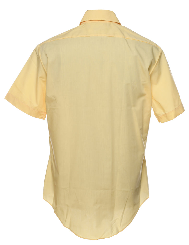 Yellow Short Sleeve Shirt - L