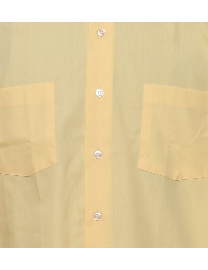 Yellow Short Sleeve Shirt - L