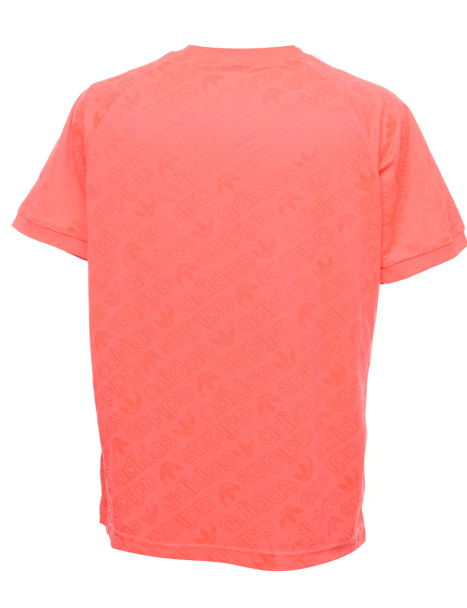 Salmon adidas store t shirt