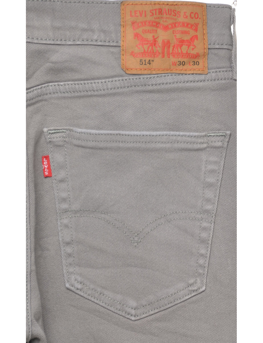 Levis 514 outlet grey