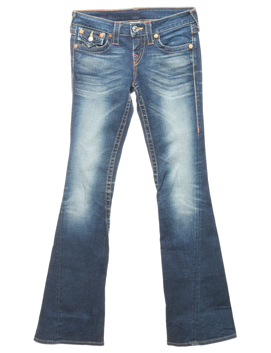 Low-Rise Y2K True Religion Flared Jeans - W28 L33