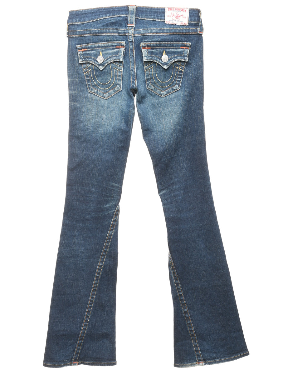 Low-Rise Y2K True Religion Flared Jeans - W28 L33