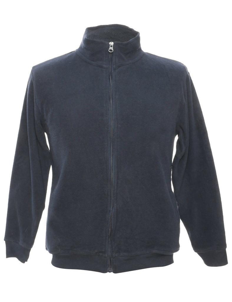 Navy Fleece Sweatshirt - M