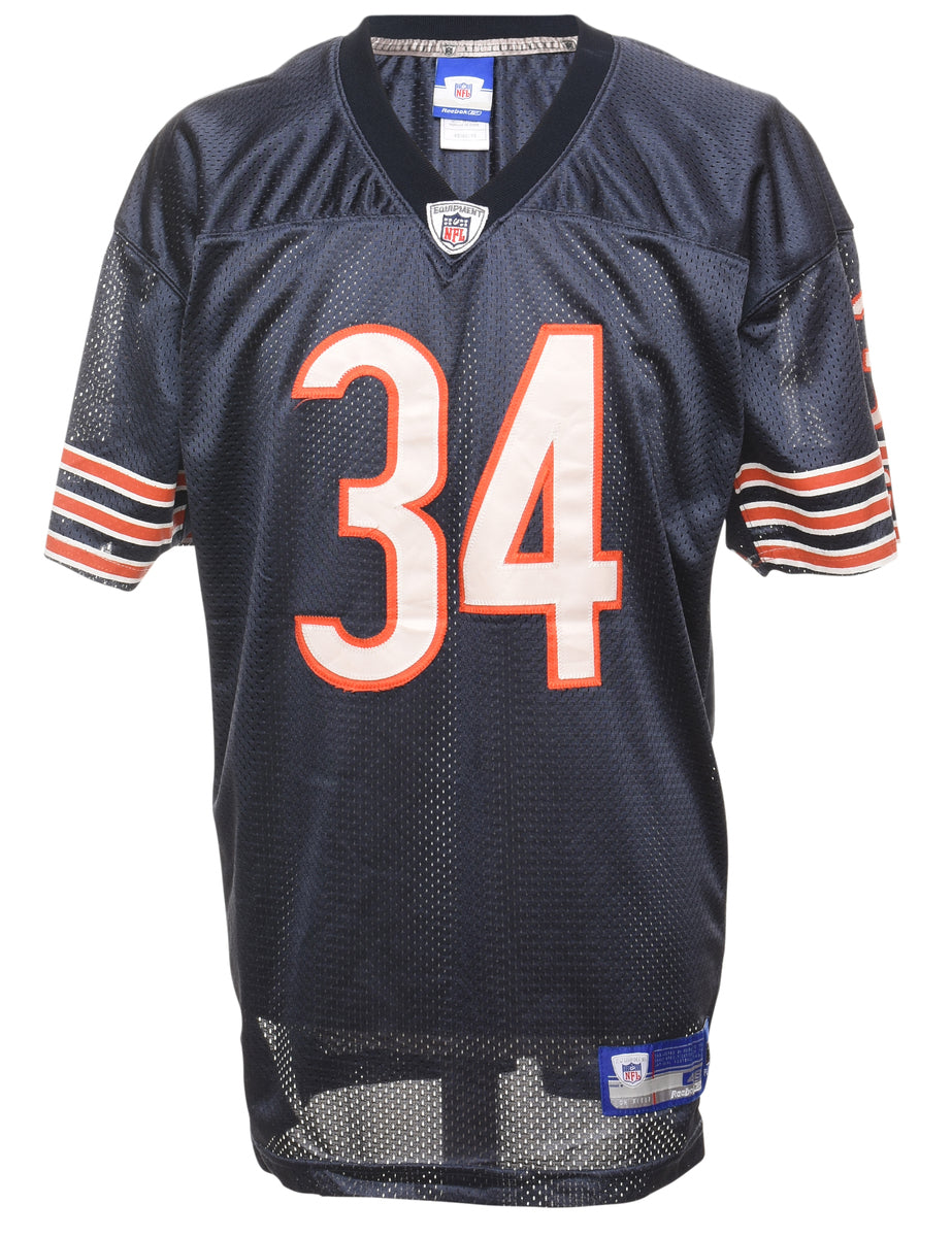 Reebok walter payton throwback on sale jersey